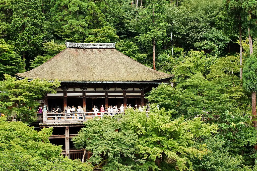 Monuments de l’ancienne Kyoto — Le temple Kiyomizu-dera à Kyoto